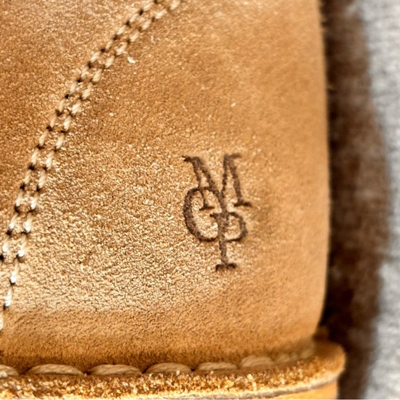 MARC O’POLO Sz 43 Men's Light Tan Suede Desert Lace Up Rubber Sole Boots - Picture 6 of 10